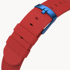 RECYCLED OCEAN PLASTIC STRAP RED - Detomaso Watches