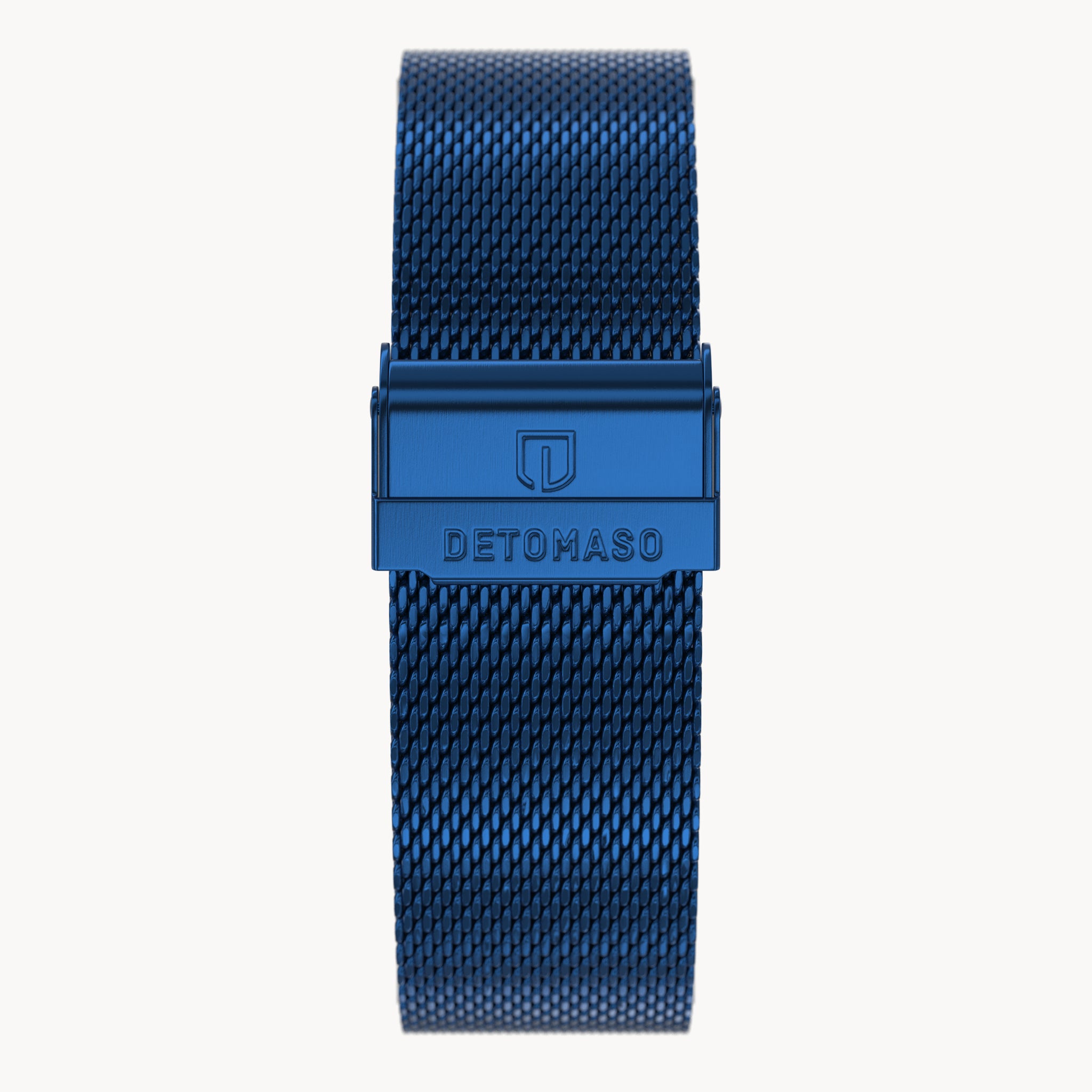 MILANESE STRAP MATTE BLUE BRUSHED - Detomaso Watches