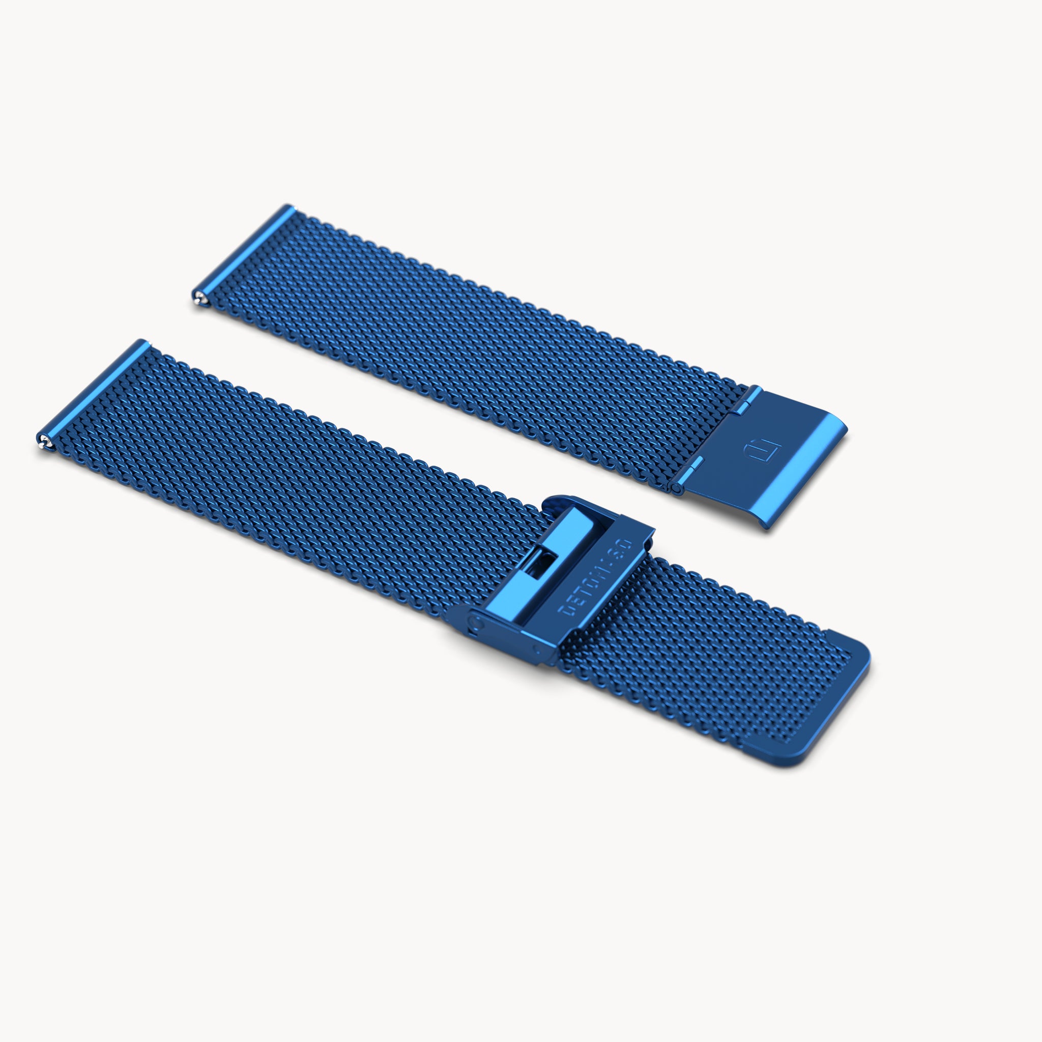MILANESE STRAP MATTE BLUE BRUSHED - Detomaso Watches