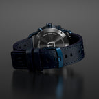 SORPASSO CHRONOGRAPH DARK BLUE - Leather Blue Racing - Detomaso Watches