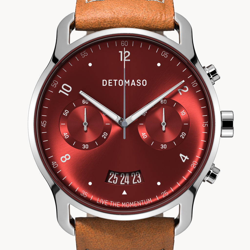 Sorpasso Chronograph Limited Edition – Silver Red