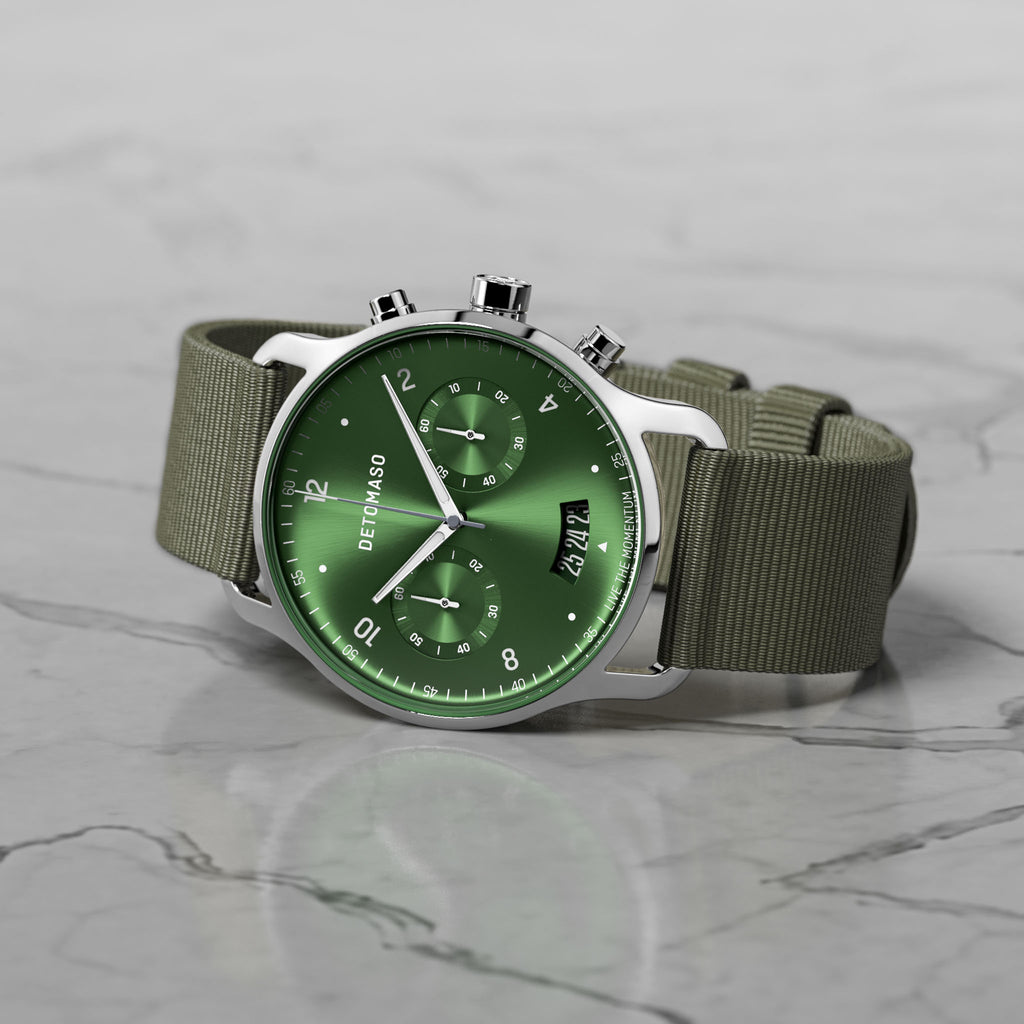 Sorpasso Chronograph Limited Edition – Silver Green