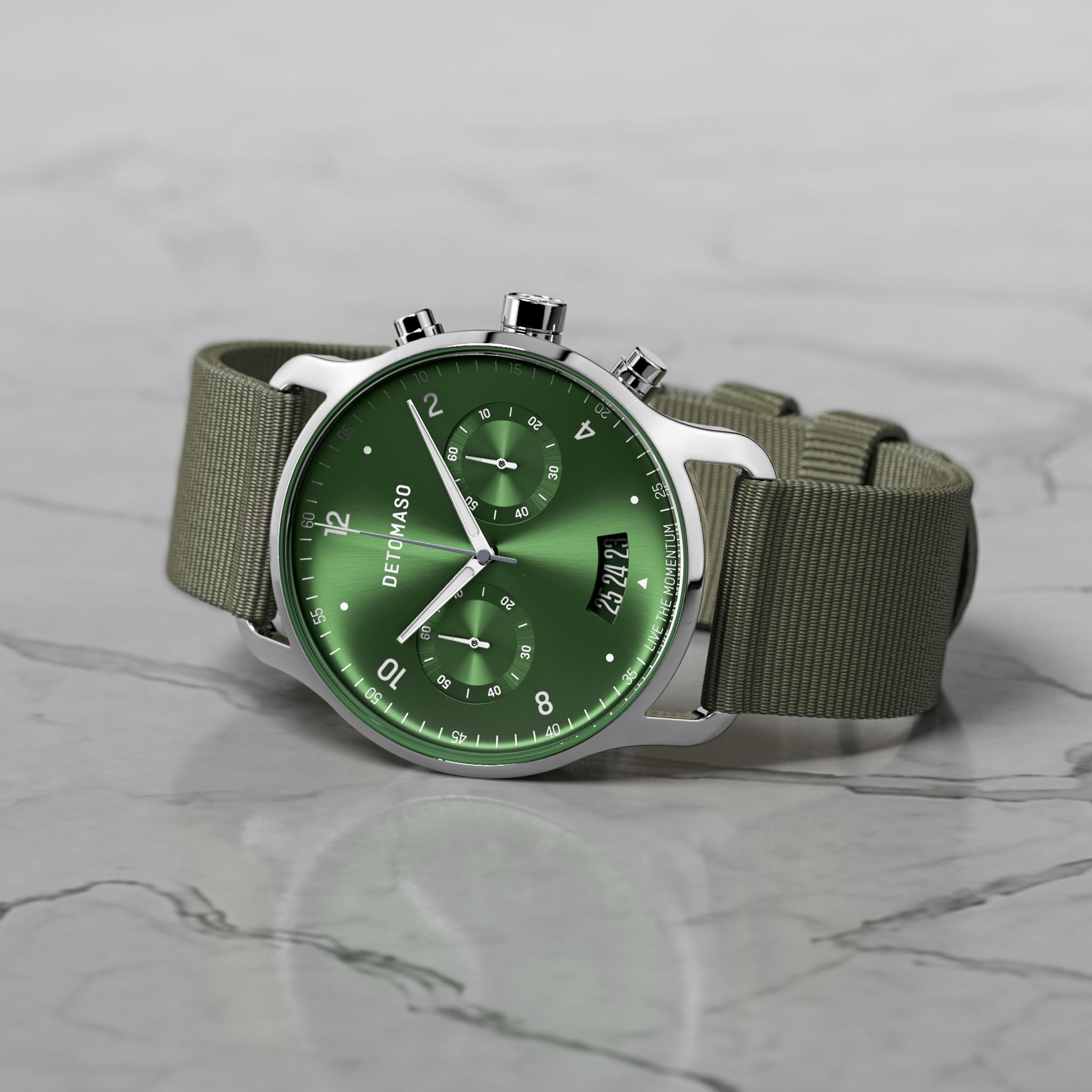 Sorpasso Chronograph Limited Edition – Silver Green