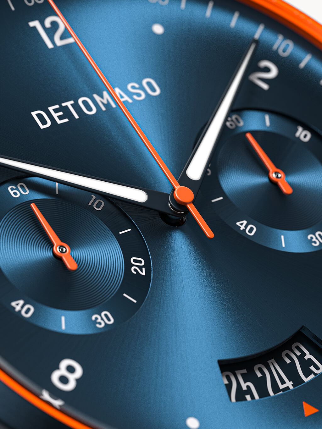 DeTomaso SORPASSO Velocità Orologio Uomo Al Quarzo - Cassa In Acciaio 316L, Cinturino In Maglia Milanese Verde Oliva