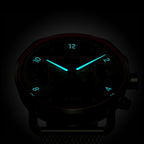 SORPASSO CHRONOGRAPH VELOCITÀ OLIVE - Mesh Olive Brushed - Detomaso Watches