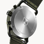 SORPASSO CHRONOGRAPH VELOCITÀ OLIVE - Mesh Olive Brushed - Detomaso Watches