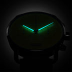 SORPASSO CHRONOGRAPH GIALLO - Leather Dark brown Ecru - Detomaso Watches