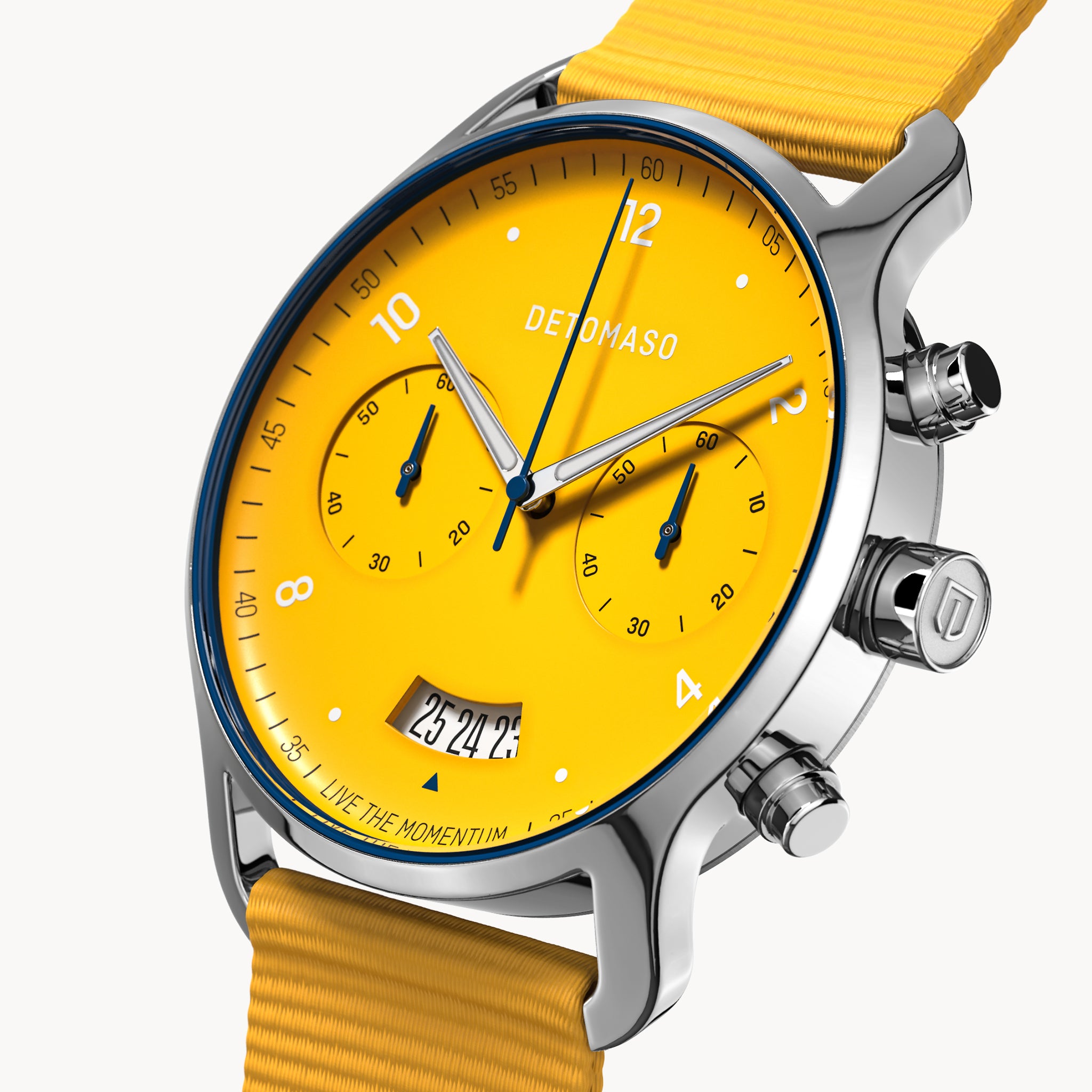 DETOMASO SORPASSO CHRONOGRAPH GIALLO BLU (Neu und originalverpackt) in Koppigen für CHF 50 - mit DETOMASO SORPASSO CHRONOGRAPH GIALLO BLU (Neu und originalverpackt) in Koppigen für CHF 50 - mit