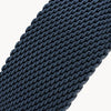 SORPASSO CHRONO MACCHINA SILVER - Mesh dark blue matte brushed