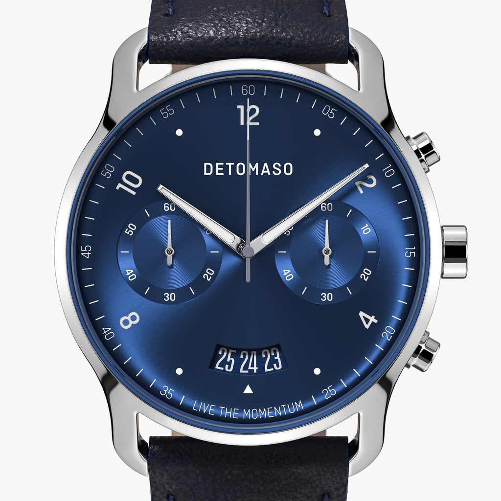 Sorpasso Chronograph – Silver Blue