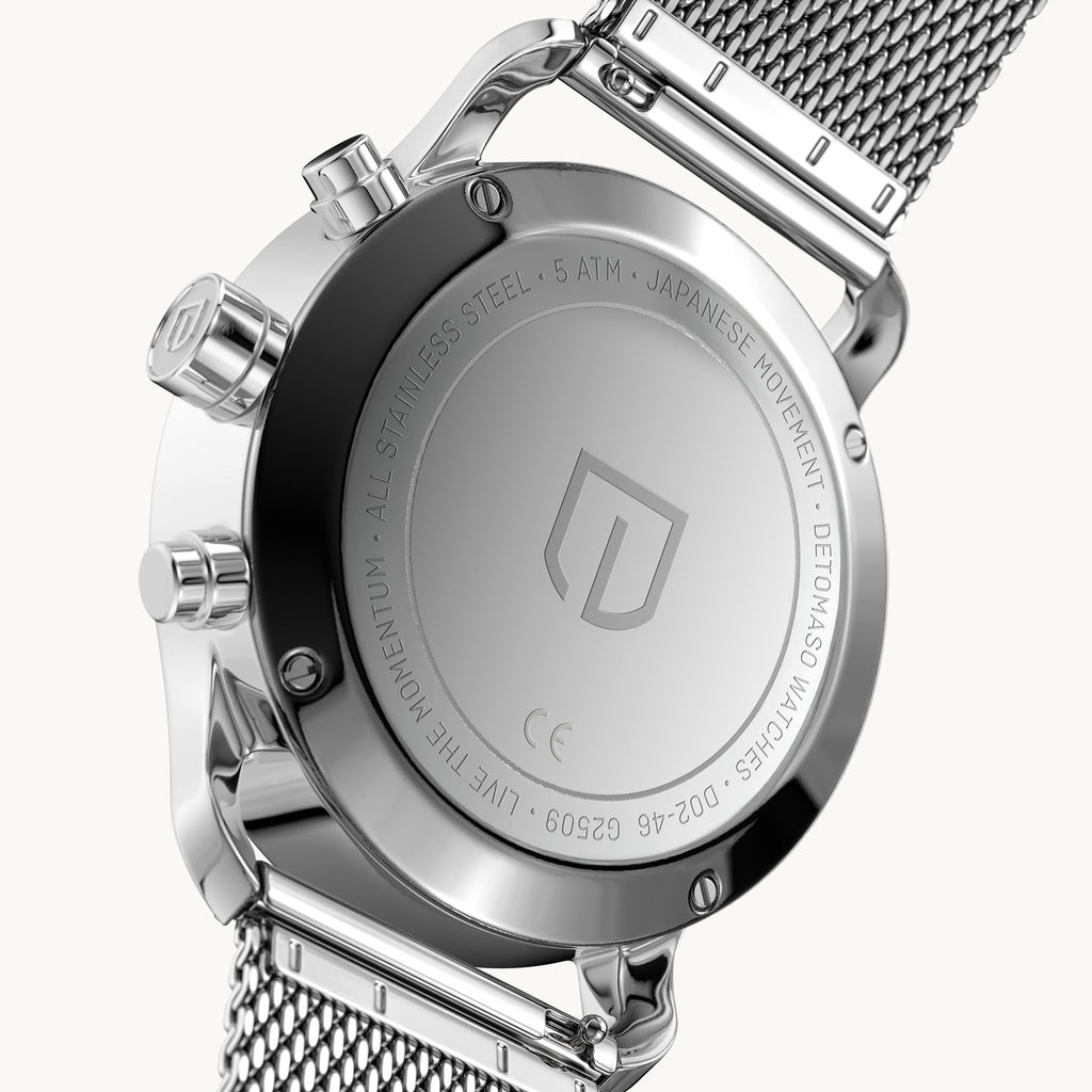 Sorpasso Chronograph – Silver Blue