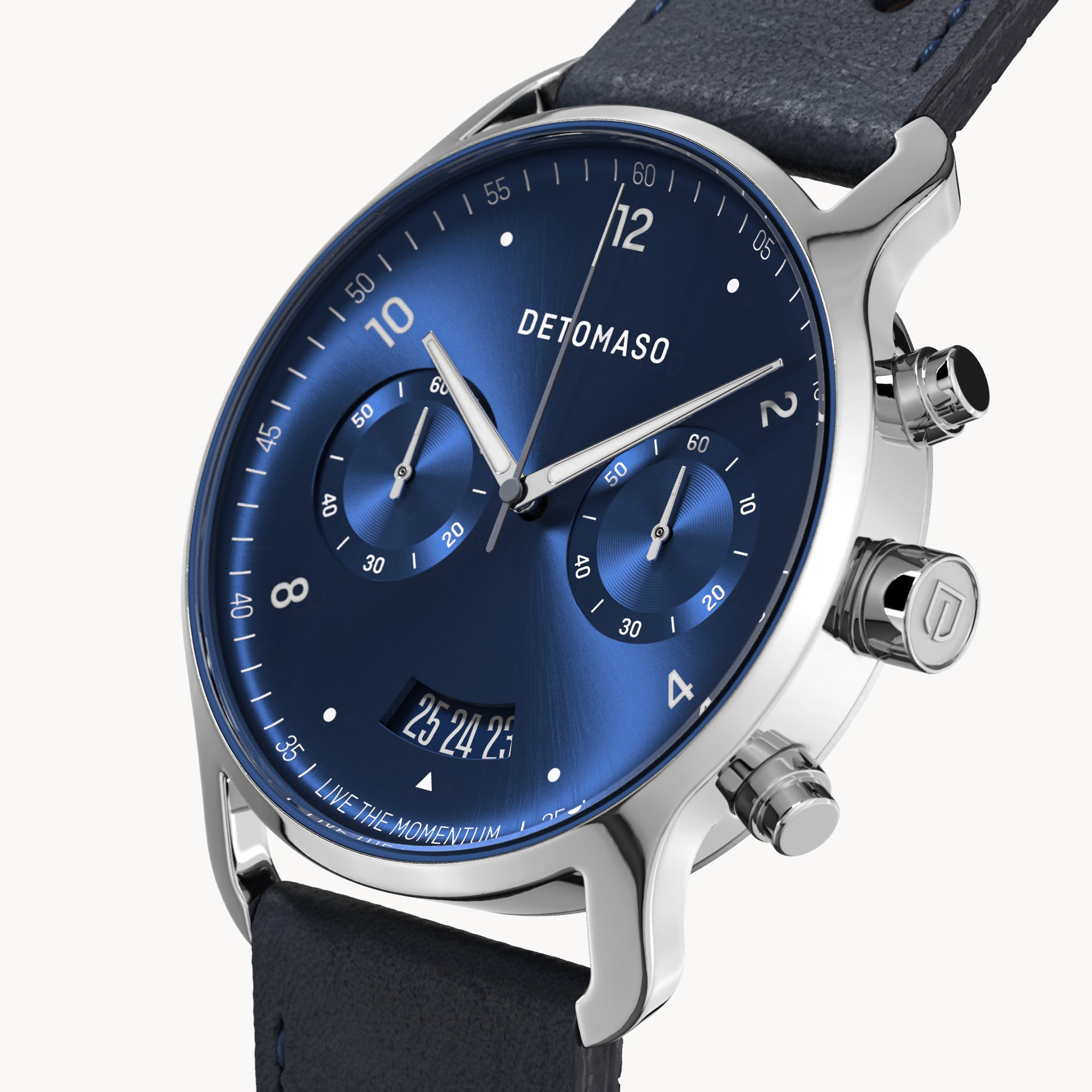 Sorpasso Chronograph – Silver Blue