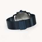 SORPASSO CHRONOGRAPH GIALLO BLU  - Mesh Dark blue Brushed - Detomaso Watches