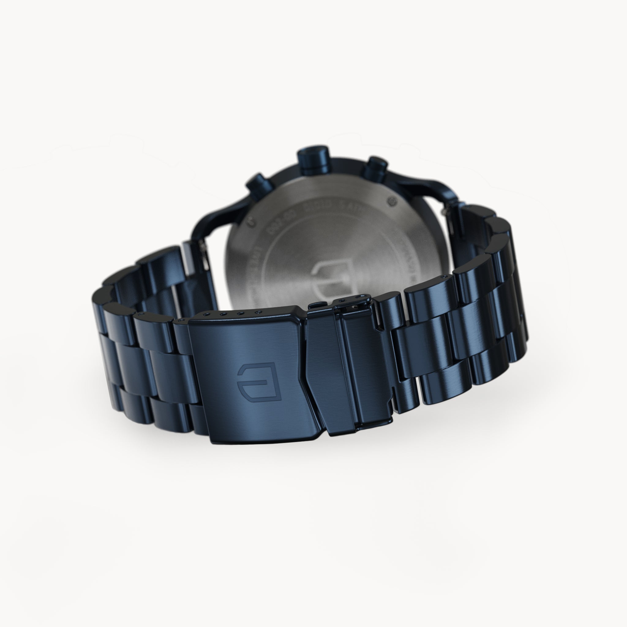 SORPASSO CHRONOGRAPH GIALLO BLU Stainless steel Dark blue Brushed