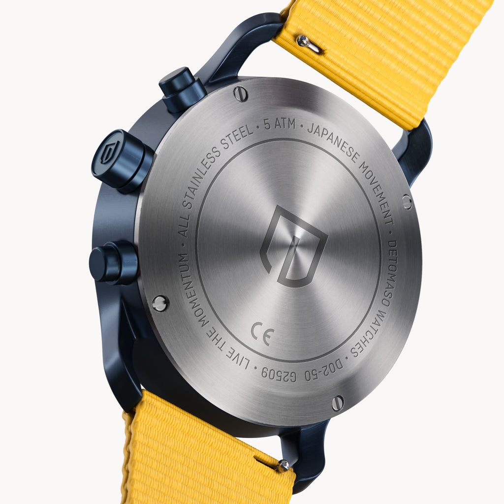 Sorpasso Chronograph – Giallo Blu 