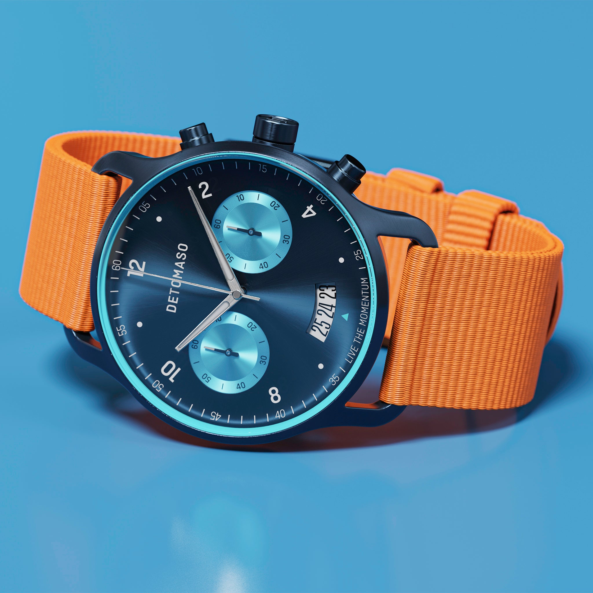 Sorpasso Chronograph – Blue Ice