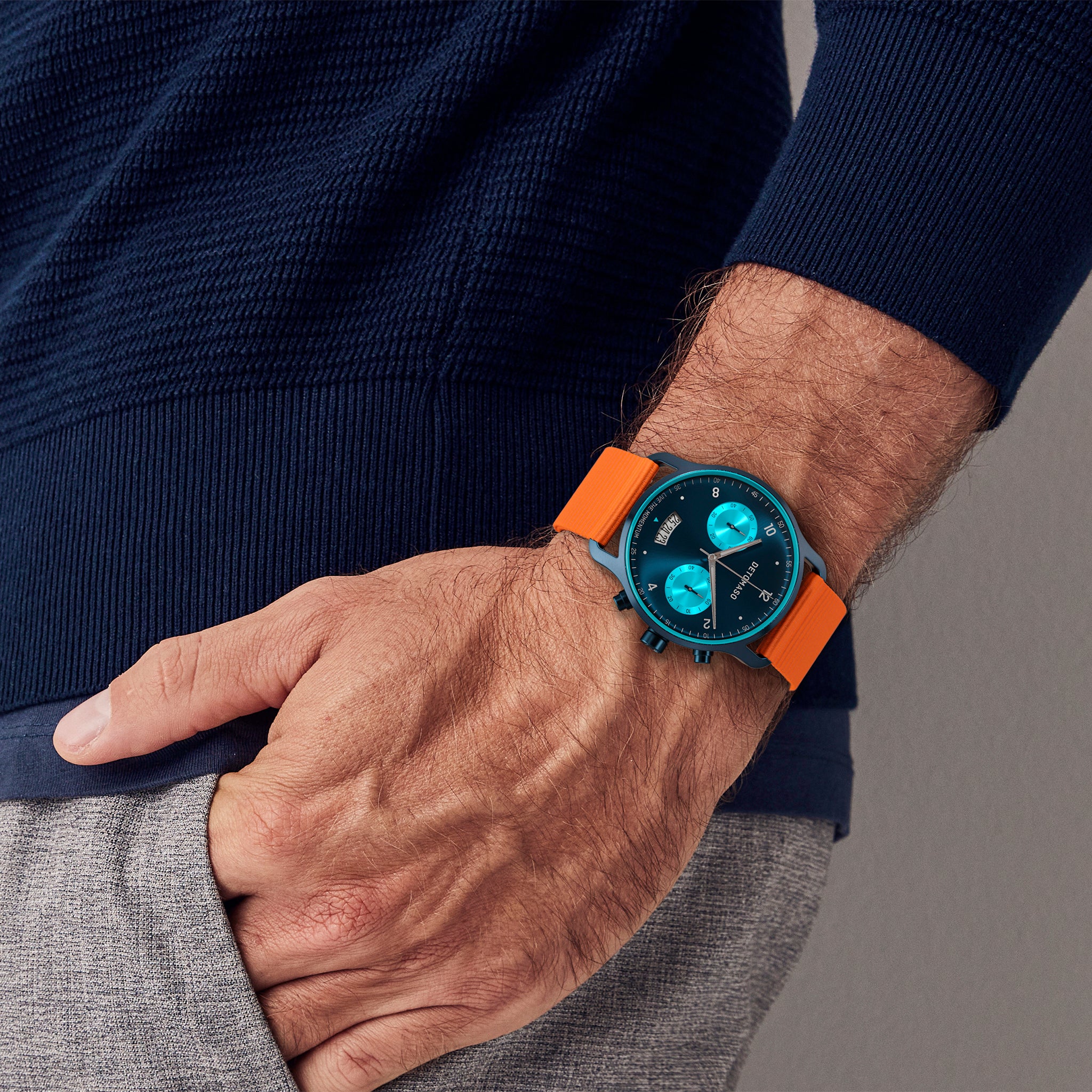 Sorpasso Chronograph – Blue Ice