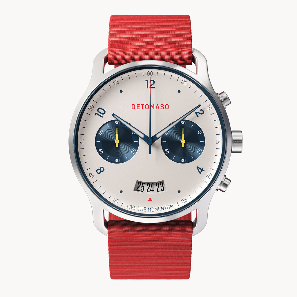 Sorpasso Chronograph – Limited Edition White Blue