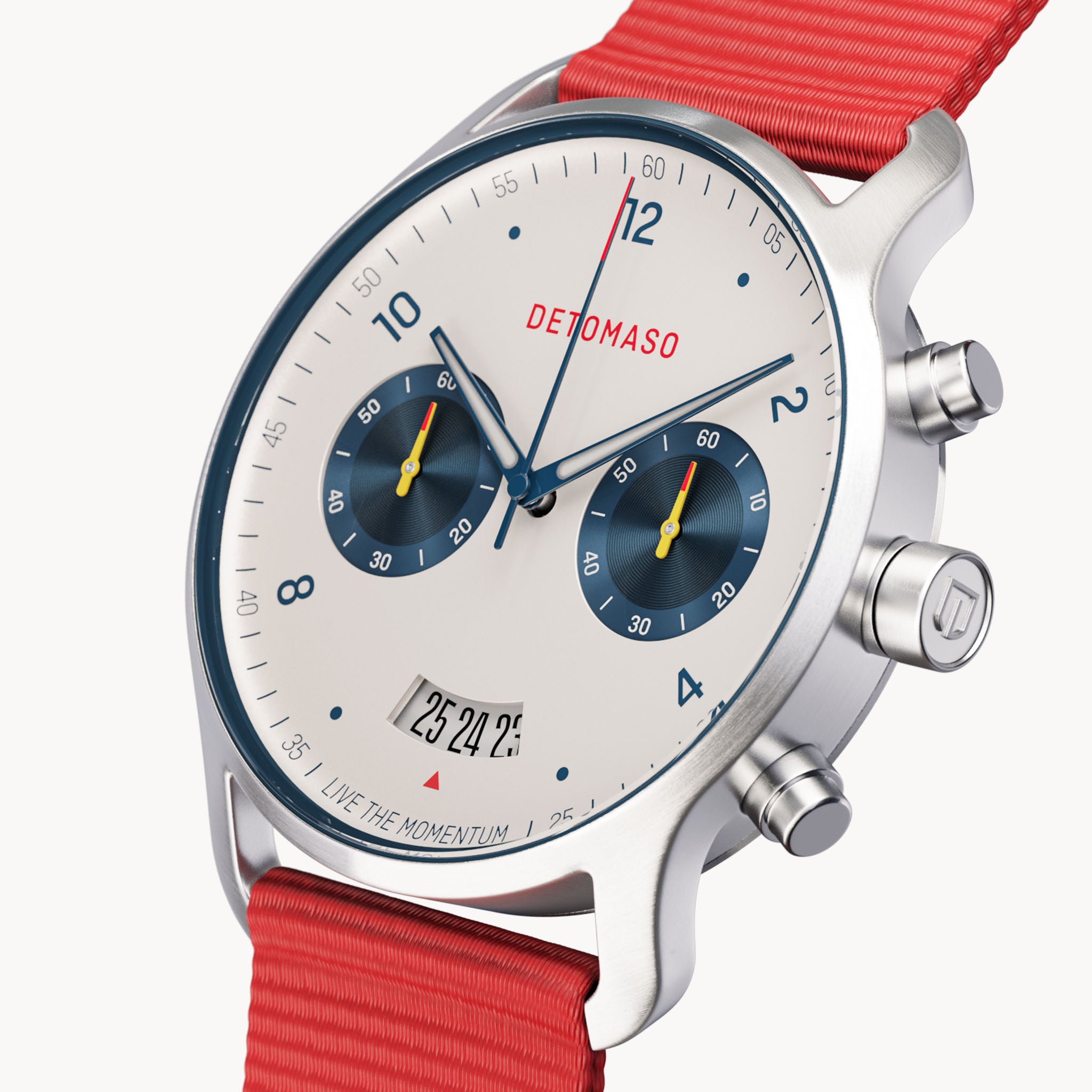 Sorpasso Chronograph – Limited Edition White Blue