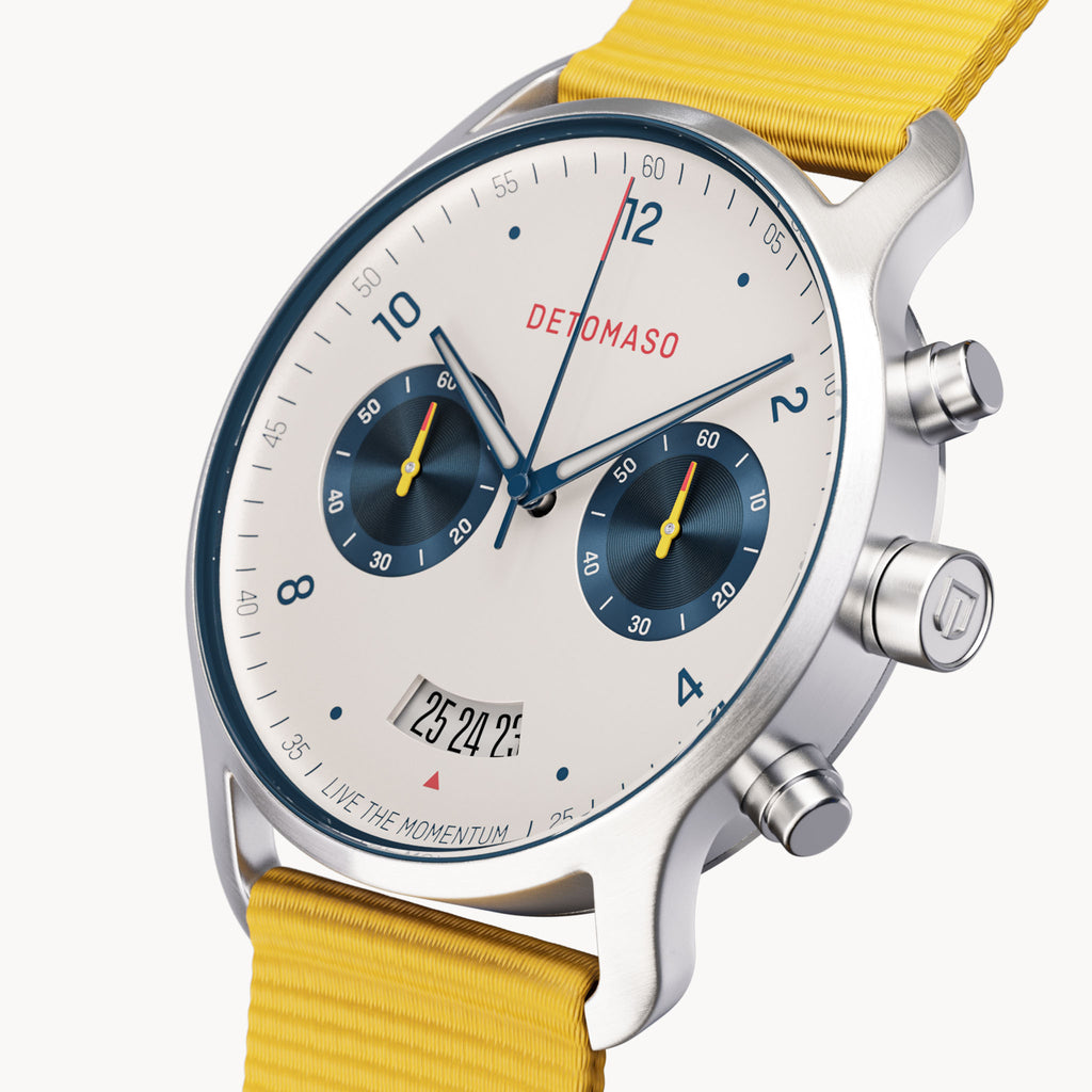 Sorpasso Chronograph – Limited Edition White Blue