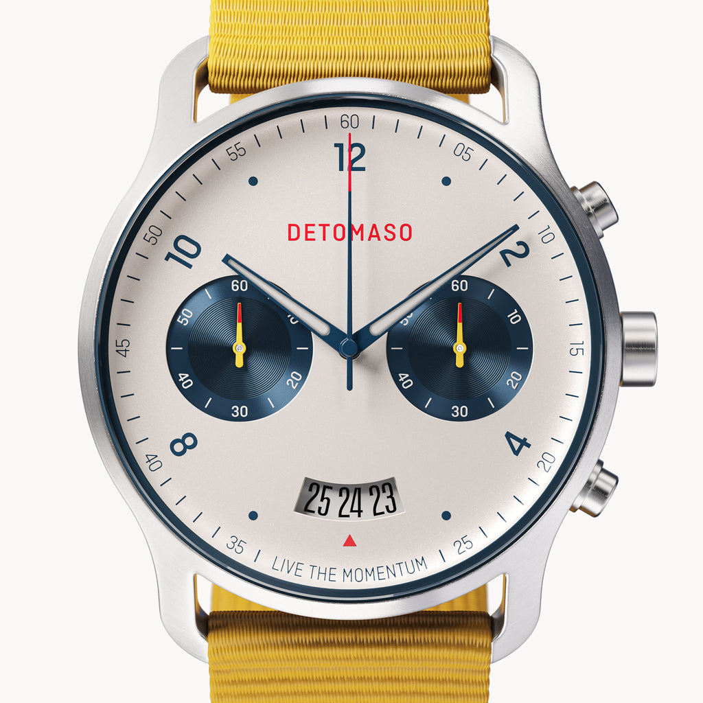Sorpasso Chronograph – Limited Edition White Blue