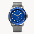 San Remo Diver – Silver Blue