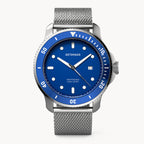 San Remo Diver – Silver Blue