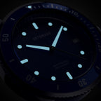 San Remo Diver – Silver Blue