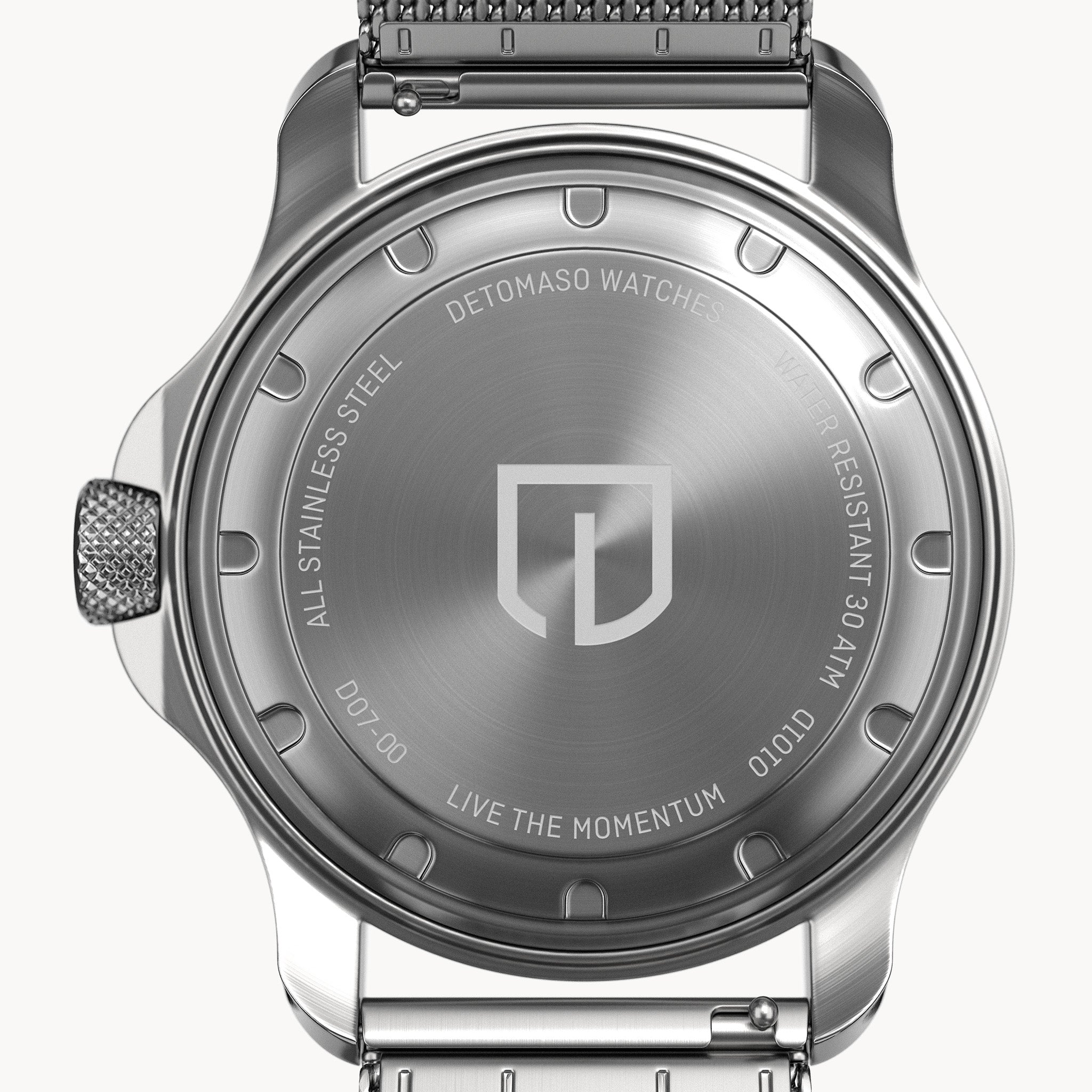 San Remo Diver – Silver Blue