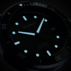 San Remo Diver – Silver Green