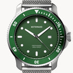 San Remo Diver – Silver Green