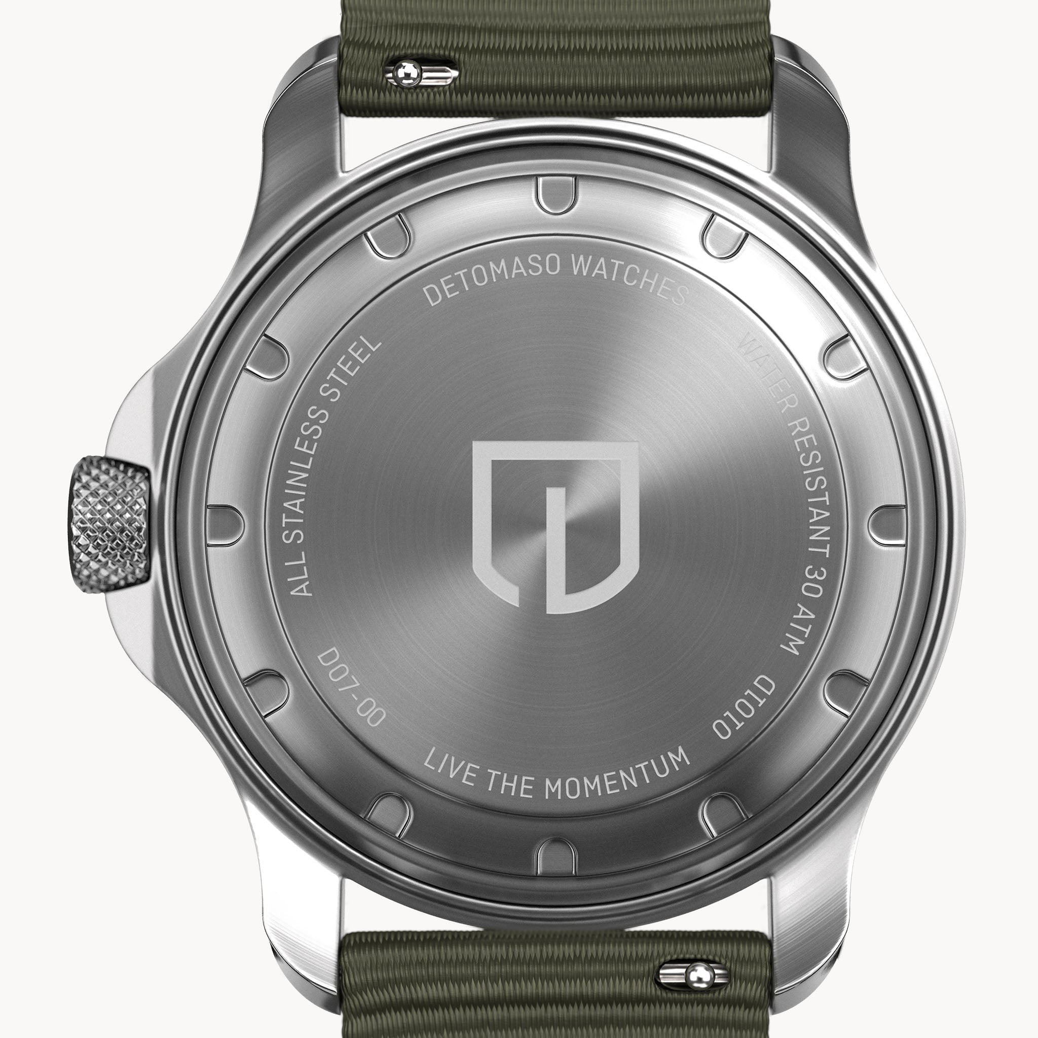 San Remo Diver – Silver Green