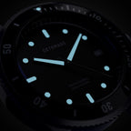 San Remo Diver – Silver Black