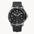 San Remo Diver – Silver Black