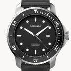 San Remo Diver – Silver Black