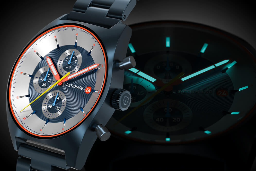 D10 Chronograph Limited Edition – Blue