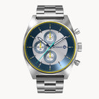 D10 CHRONOGRAPH LIMITED EDITION SILVER - Stainless steel Silver Brushed - Detomaso Watches