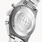 D10 CHRONOGRAPH LIMITED EDITION SILVER - Stainless steel Silver Brushed - Detomaso Watches