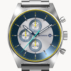 D10 CHRONOGRAPH LIMITED EDITION SILVER - Stainless steel Silver Brushed - Detomaso Watches
