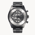 D10 CHRONOGRAPH MONOCROMO - Stainless Steel Gray Brushed - Detomaso Watches