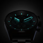 D10 CHRONOGRAPH MONOCROMO - Stainless Steel Gray Brushed - Detomaso Watches