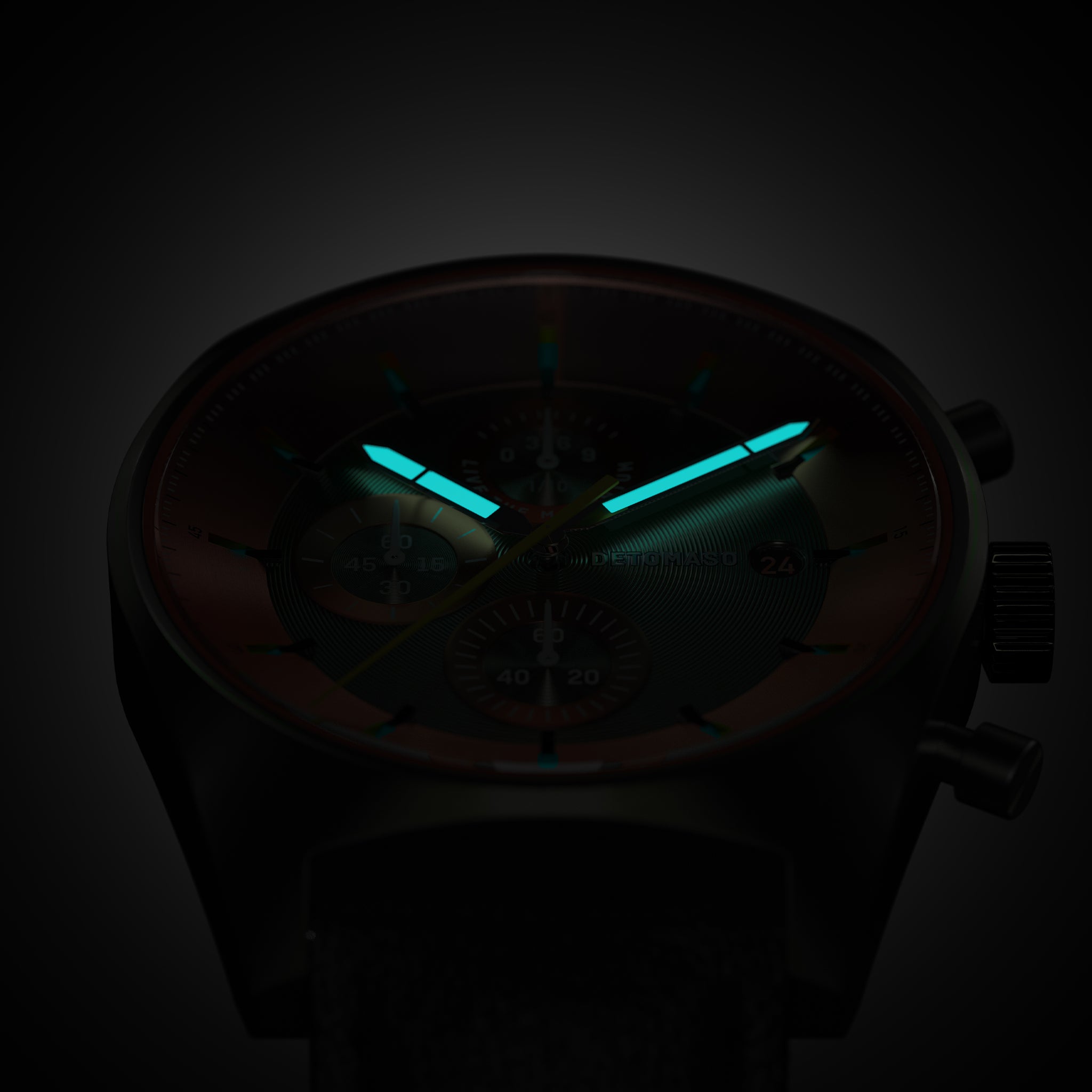D10 Chronograph – Olive Orange