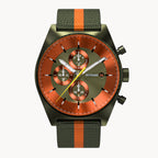 D10 Chronograph – Olive Orange