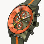 D10 Chronograph – Olive Orange