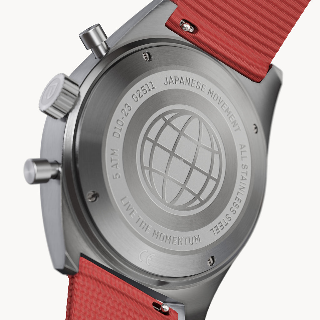 D10 Chronograph – Blue Red