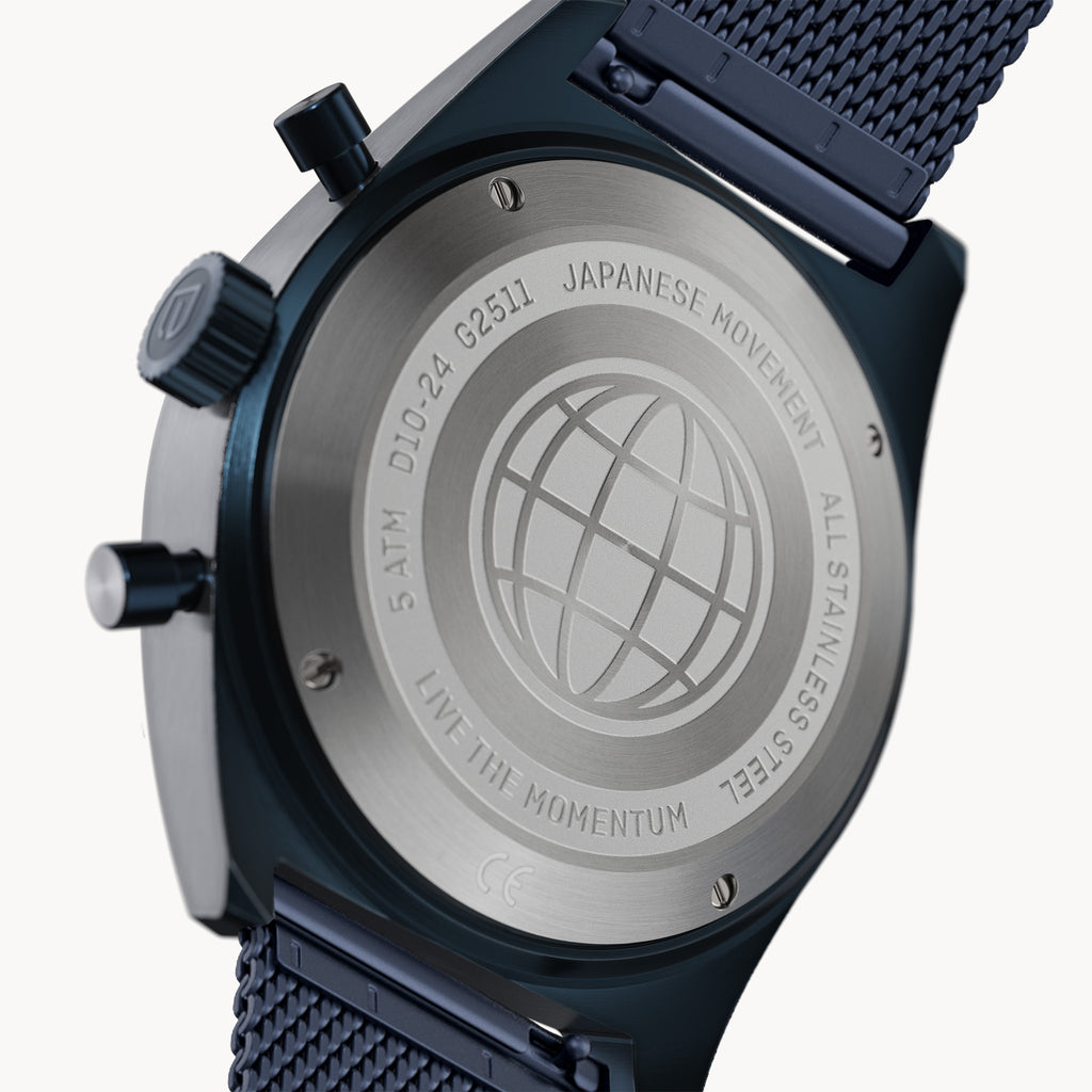 D10 Chronograph – Blue Bold Orange