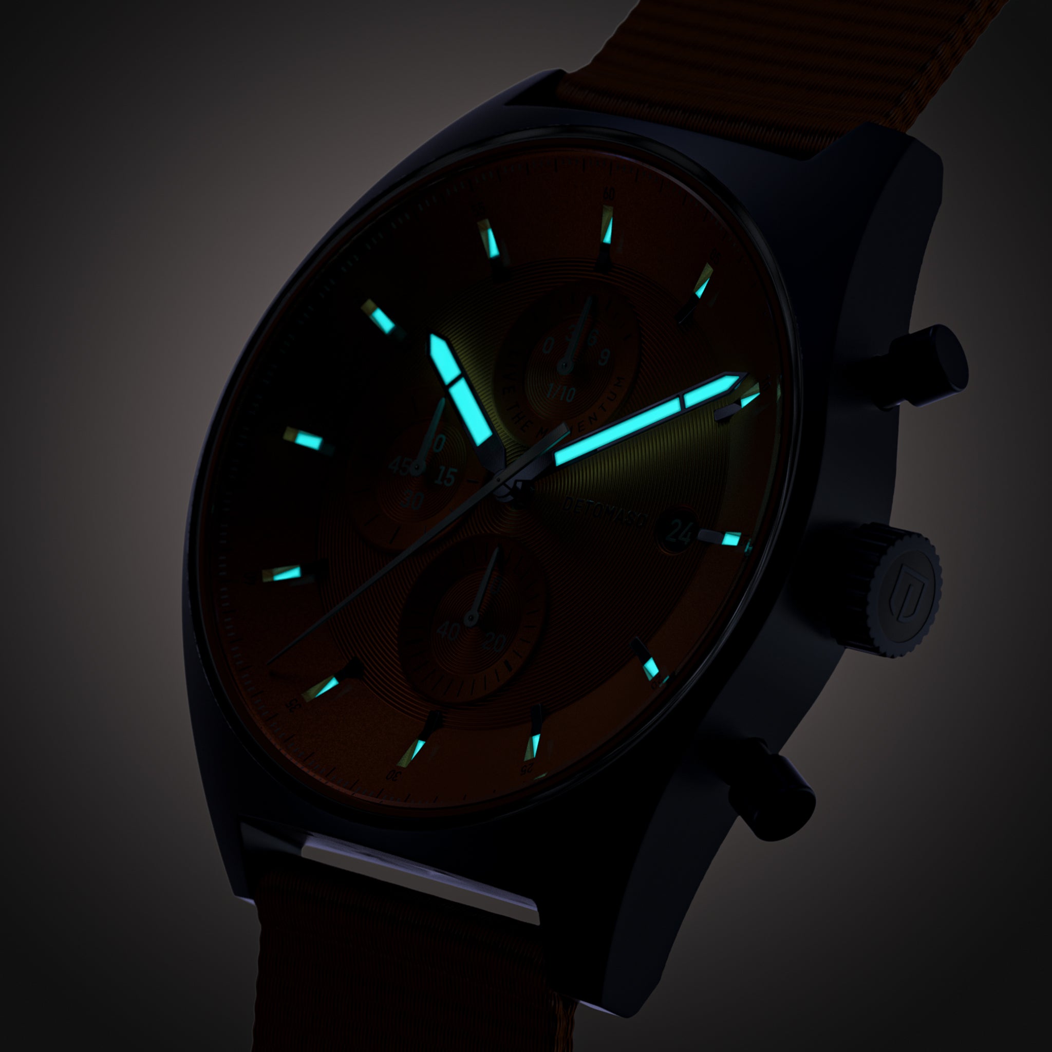 D10 Chronograph – Blue Bold Orange