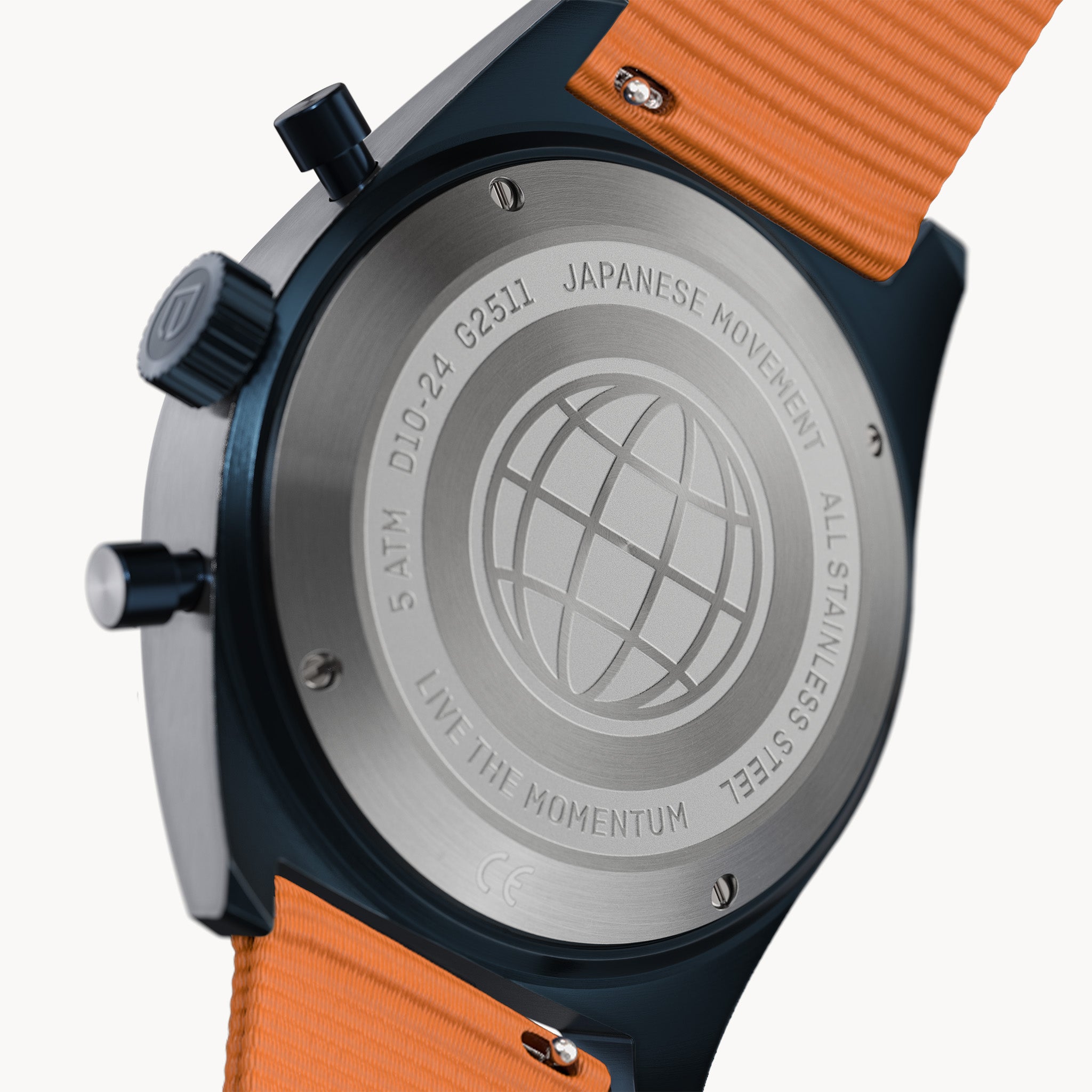 D10 Chronograph – Blue Bold Orange