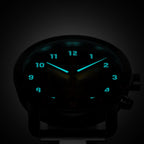 VENTURE CHRONOGRAPH LIMITED EDITION BLACK ORANGE - Stainless steel Silver Brushed - Detomaso Watches