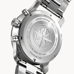 VENTURE CHRONOGRAPH LIMITED EDITION BLUE ORANGE - Stainless steel Silver Brushed - Detomaso Watches